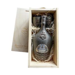 Kurpiowski - Blackcurrant Mead Gift Set in Light Wooden Box